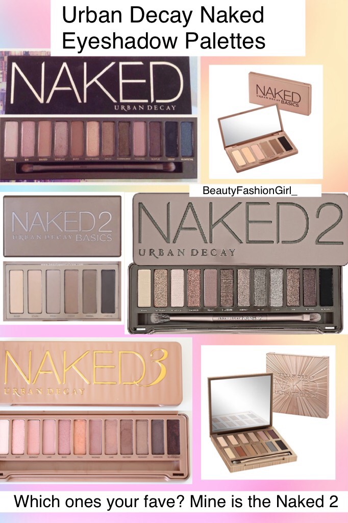 Urban Decay Naked Eyeshadow Palettes 💙