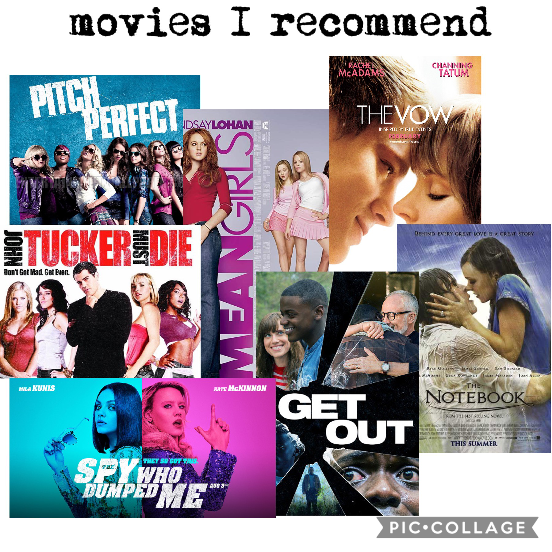 movies I recommend - I might do some Netflix recommendations later because I’ve seen like almost every movie Netflix has...