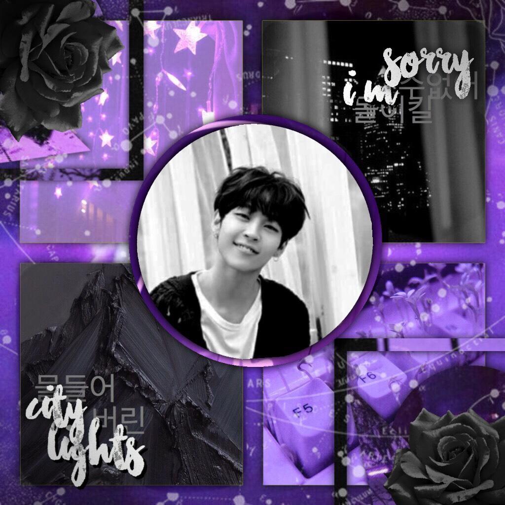 🐾🔮edit for @rose_panda! Hope you like it💜🖤 I moved around the stuff in my room and now I have enough room to stick up my bts poster👌P.S. Get well soon Joonieee♥️♥️