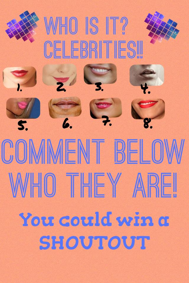 🌙Comment below who they are!🌙