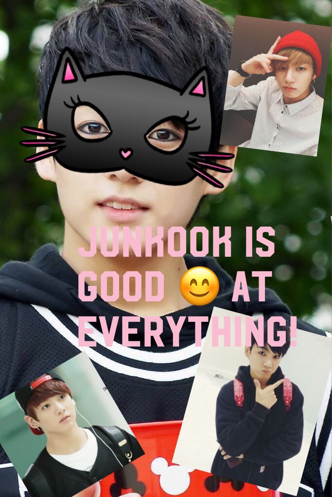Junkook is good 😊 at Everything also KPOP