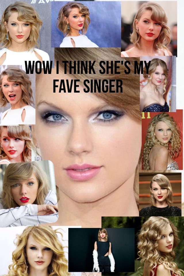 Wow I think she's my fave singer lol