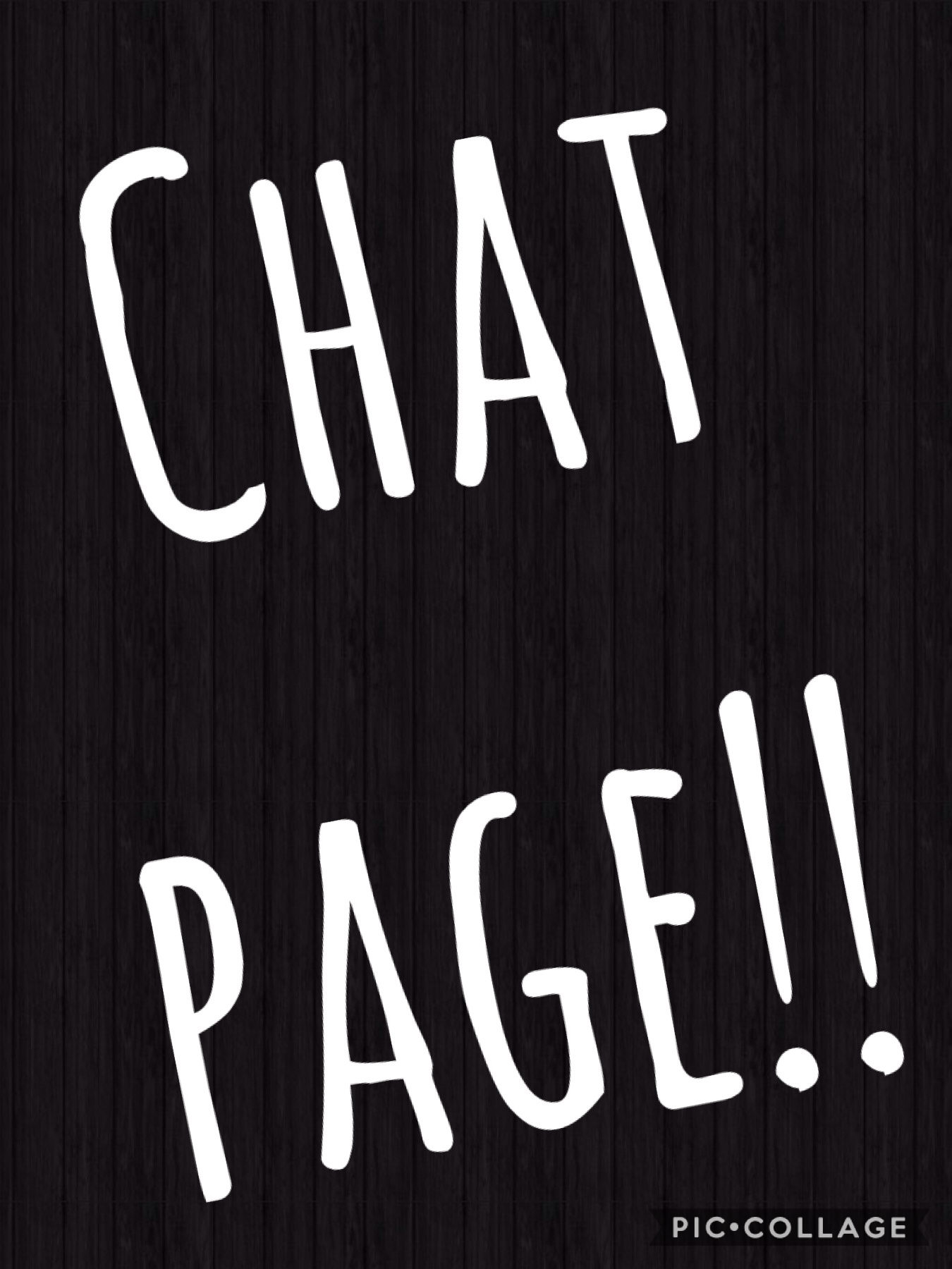 Chat page!!