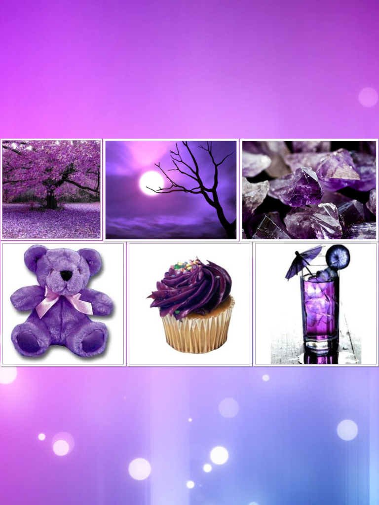 Purple is like an elegant sophisticated color