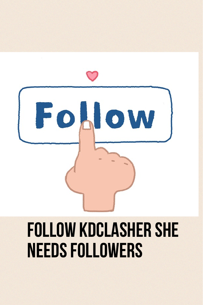 Follow KDclasher 