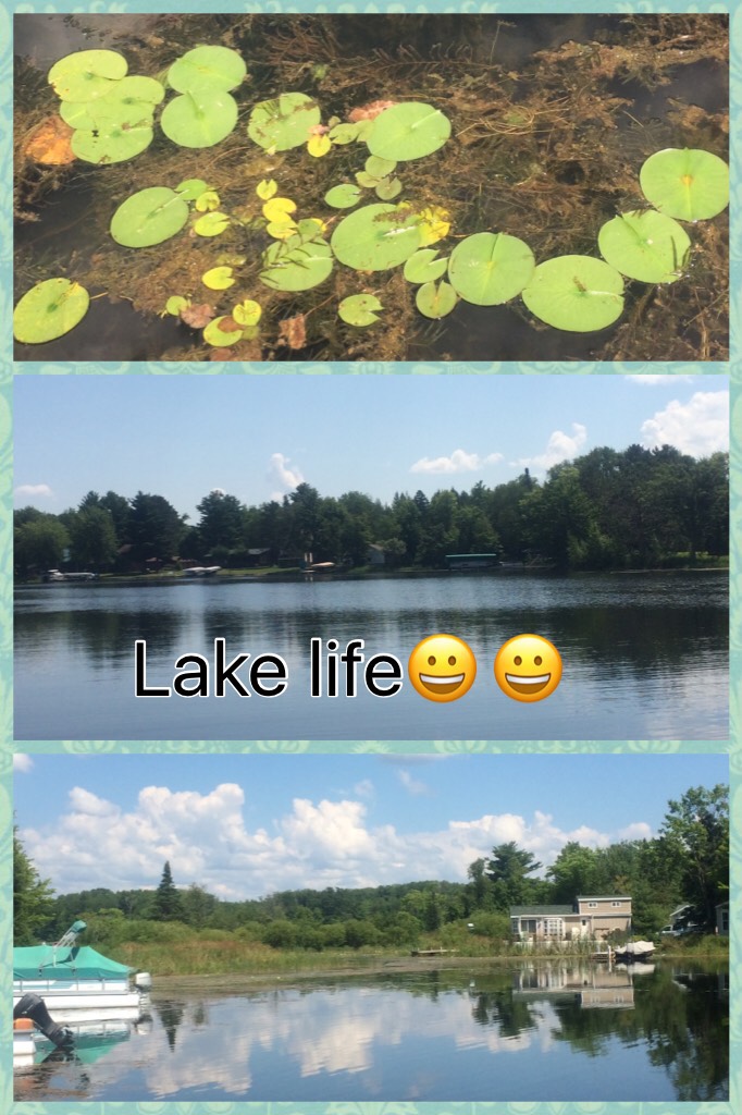 Lake life😀😀