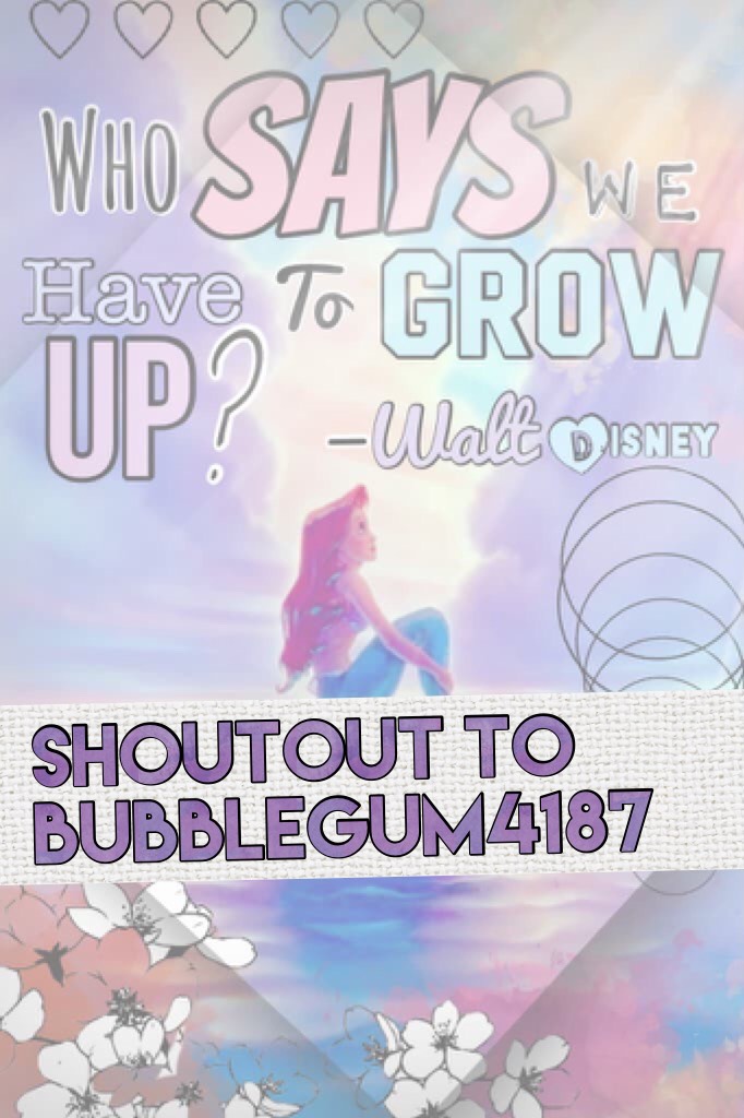 Shoutout to bubblegum4187
