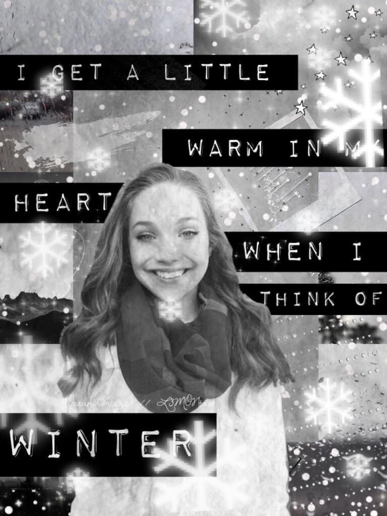 Tap

Collab with L3MONtart... did this on my main too. I’m posting this as it’s winter and the quote is fitting for the time of year haha xx
