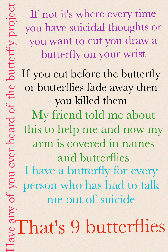 #THEBUTTERFLYPROJECT