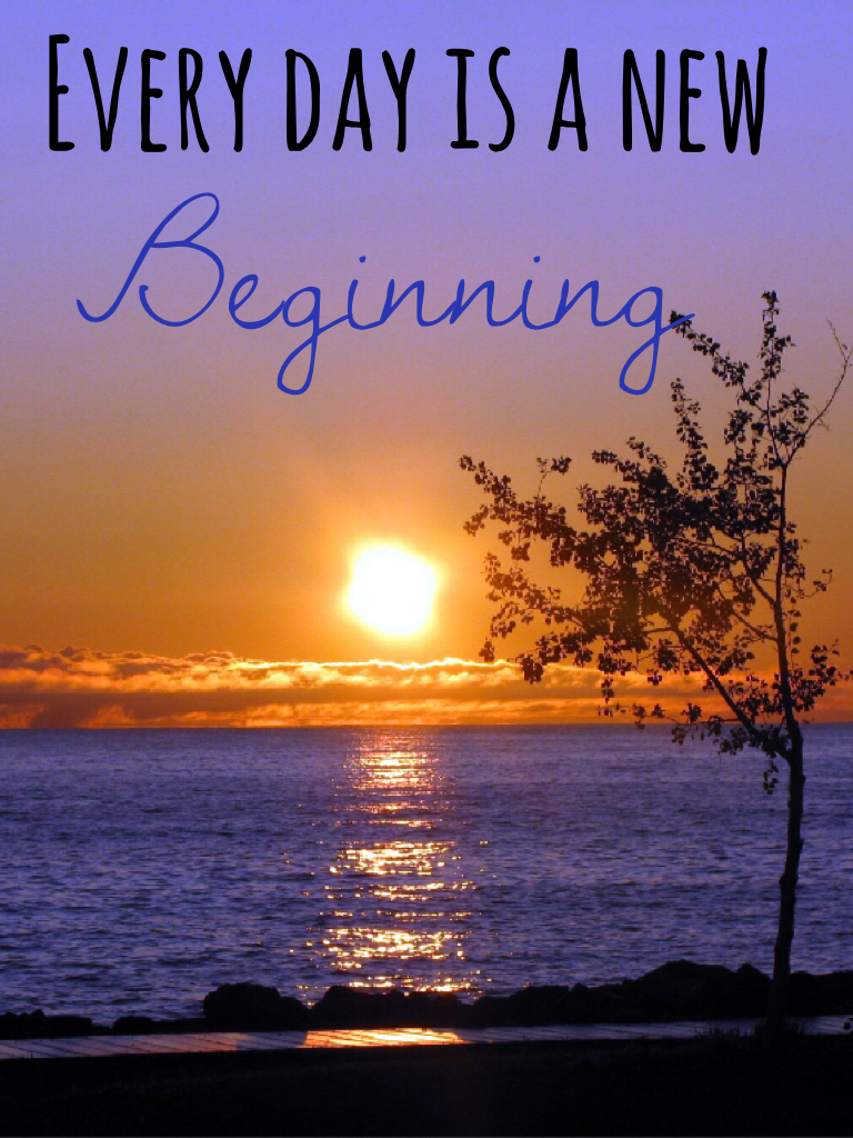 ☀️ Every day is a new Beginning ☀️
