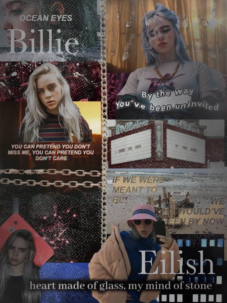 Hey kiDz! The billie edit is finally here!! I’m a procrastinator...oops¡ And @Fangirlism_ is back 🙌🏼🥂so go show her some love. 