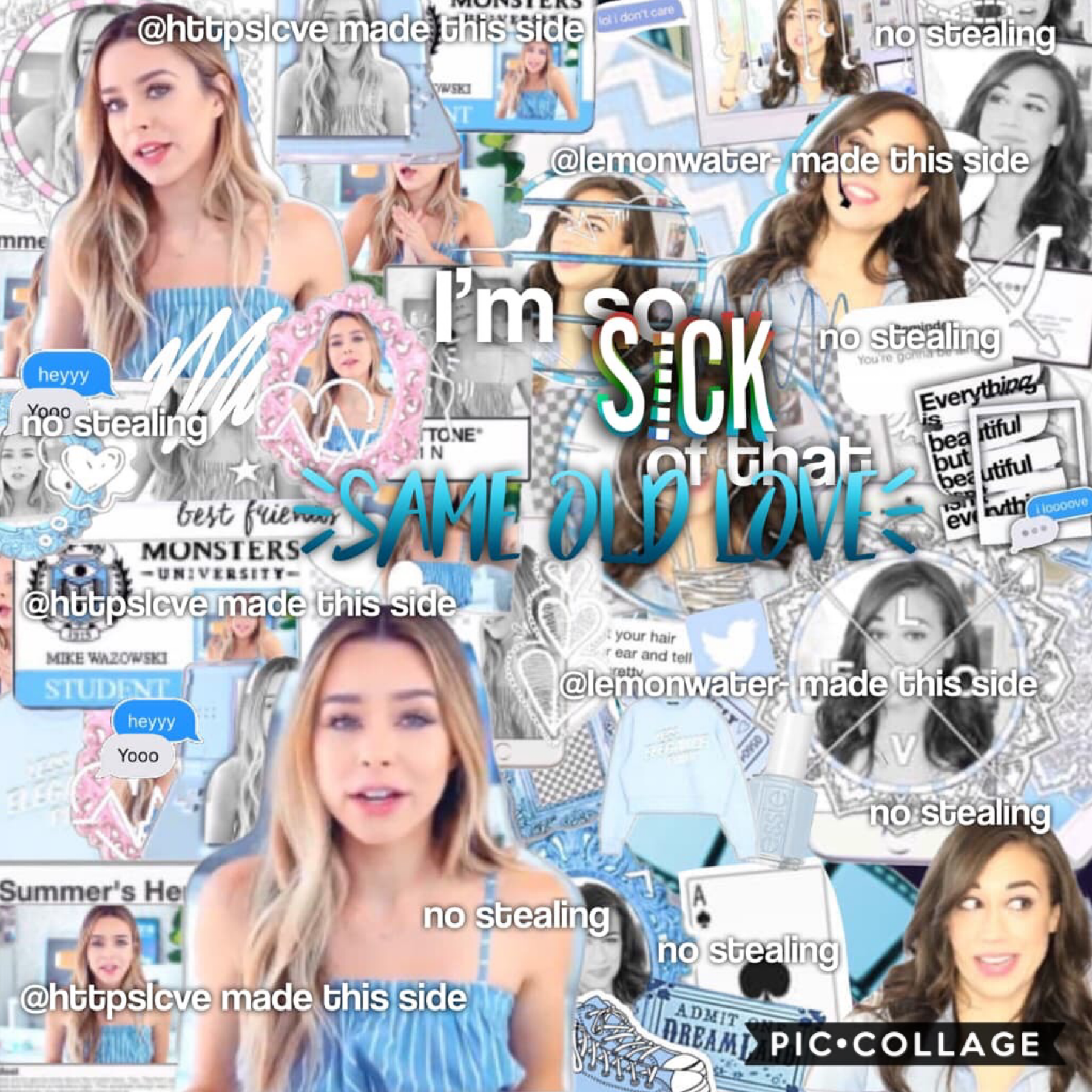 🍋tap🍋
Collab with httpslcve
Go follow her!
She did Sierra and I did Colleen!
