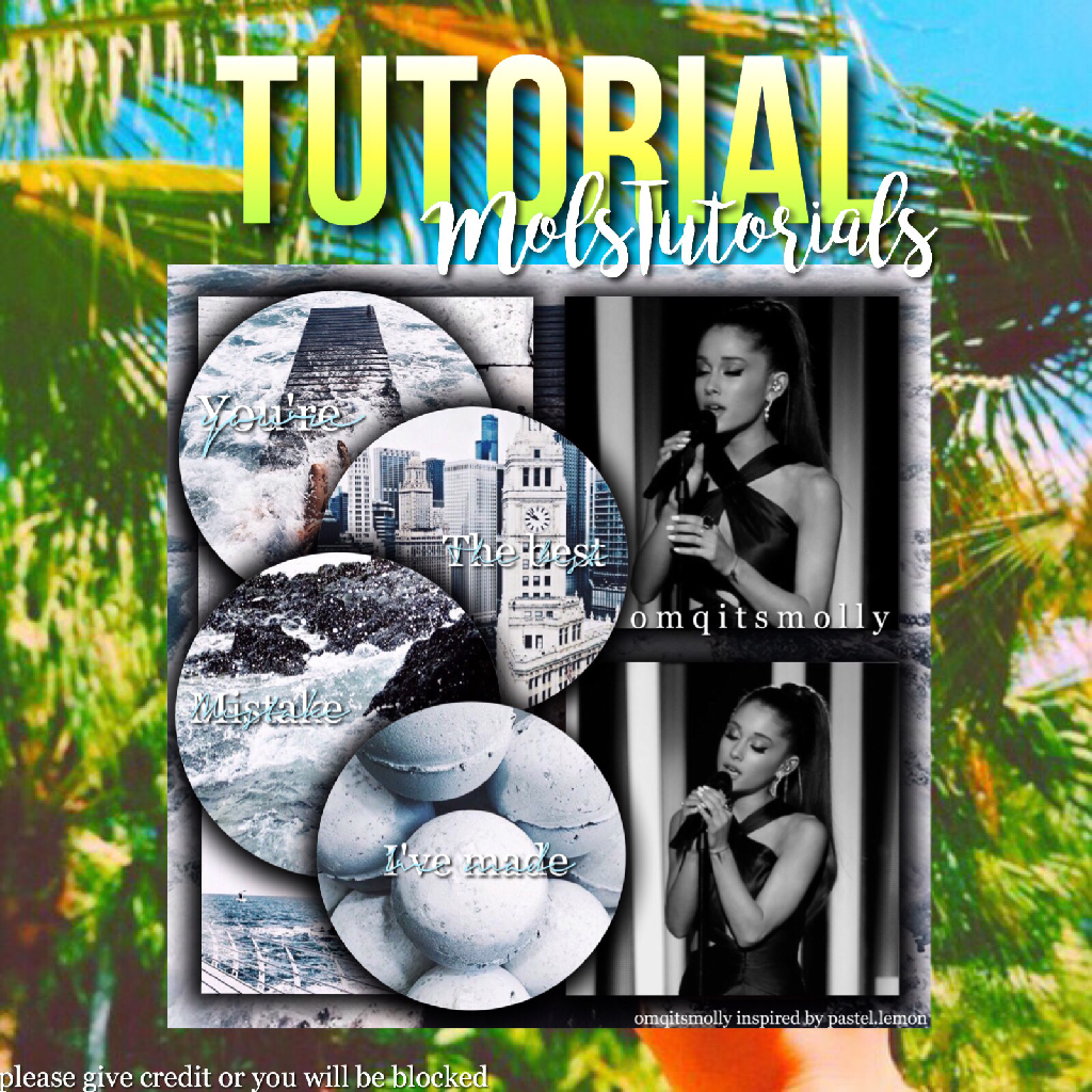 ✨Click here✨
Heyy!
Here's the tutorial I promised i would post💐
It will be in the remixes💞
Please remember to give credit by using the #MolsTutorialshelpedme
Bye💫