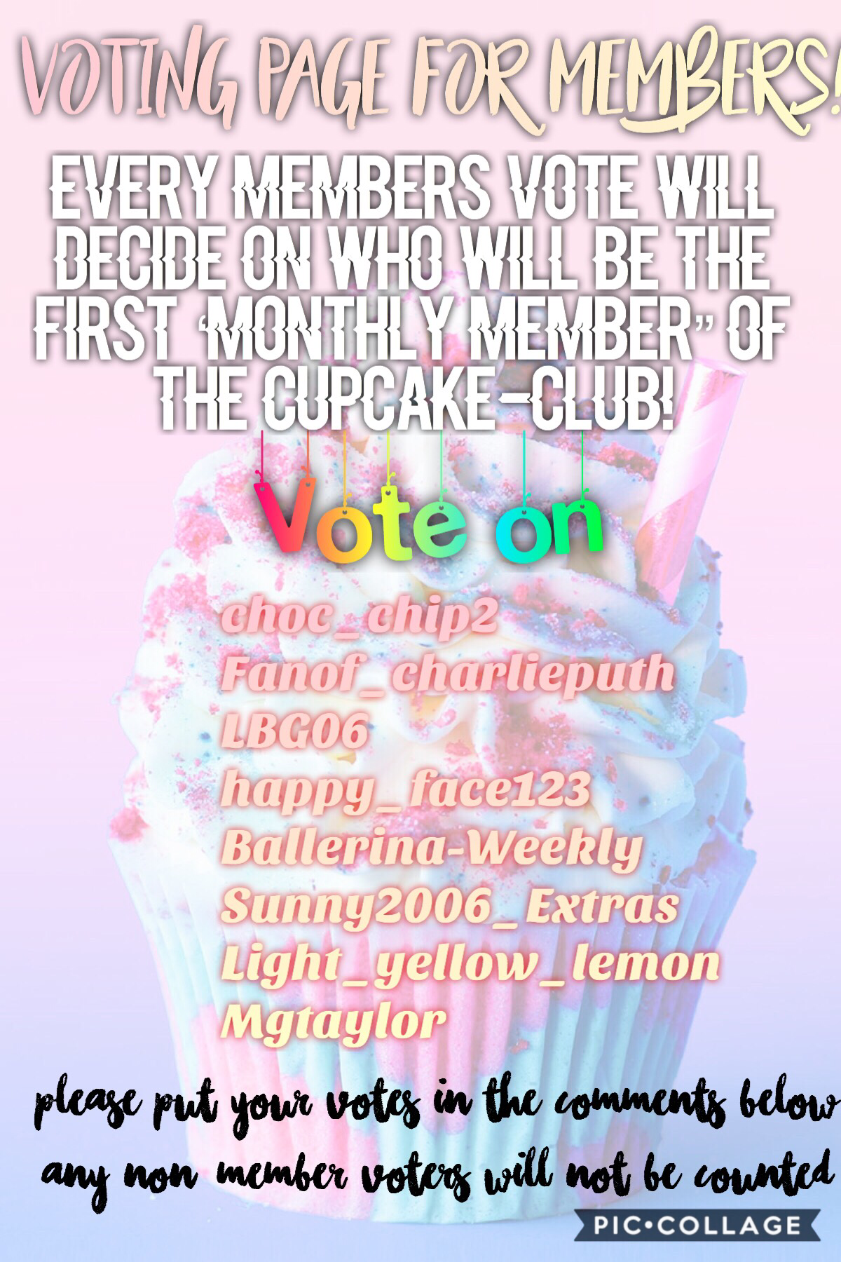 Voting page!! All members must vote before choosing a member!!