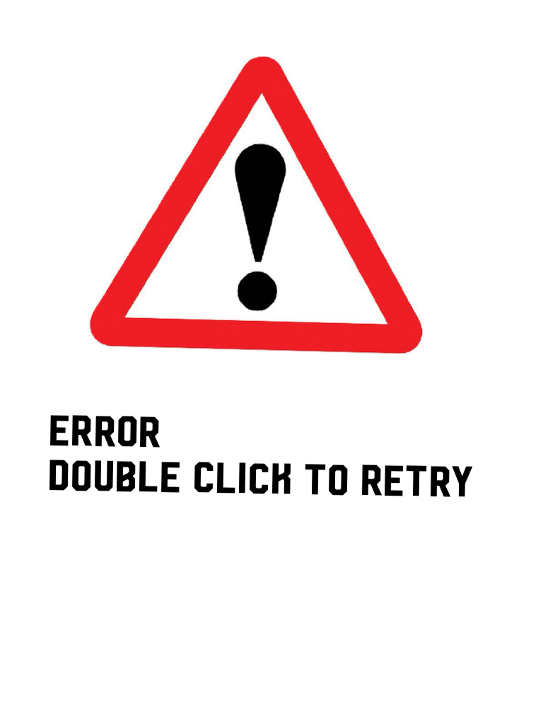Error 
Double click to retry