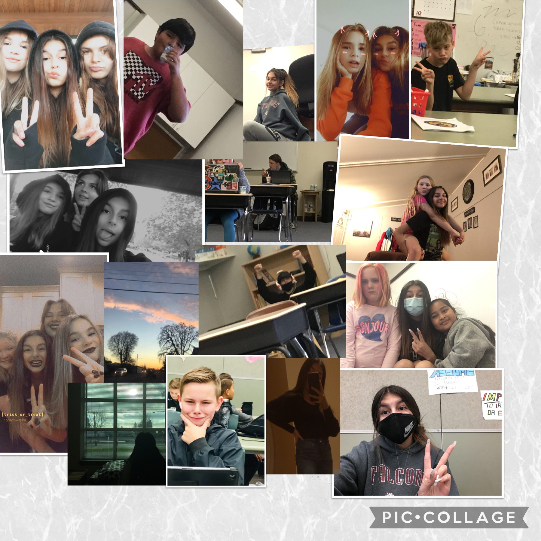 Some pics of me and friends ✨🙃🥺😗🤙