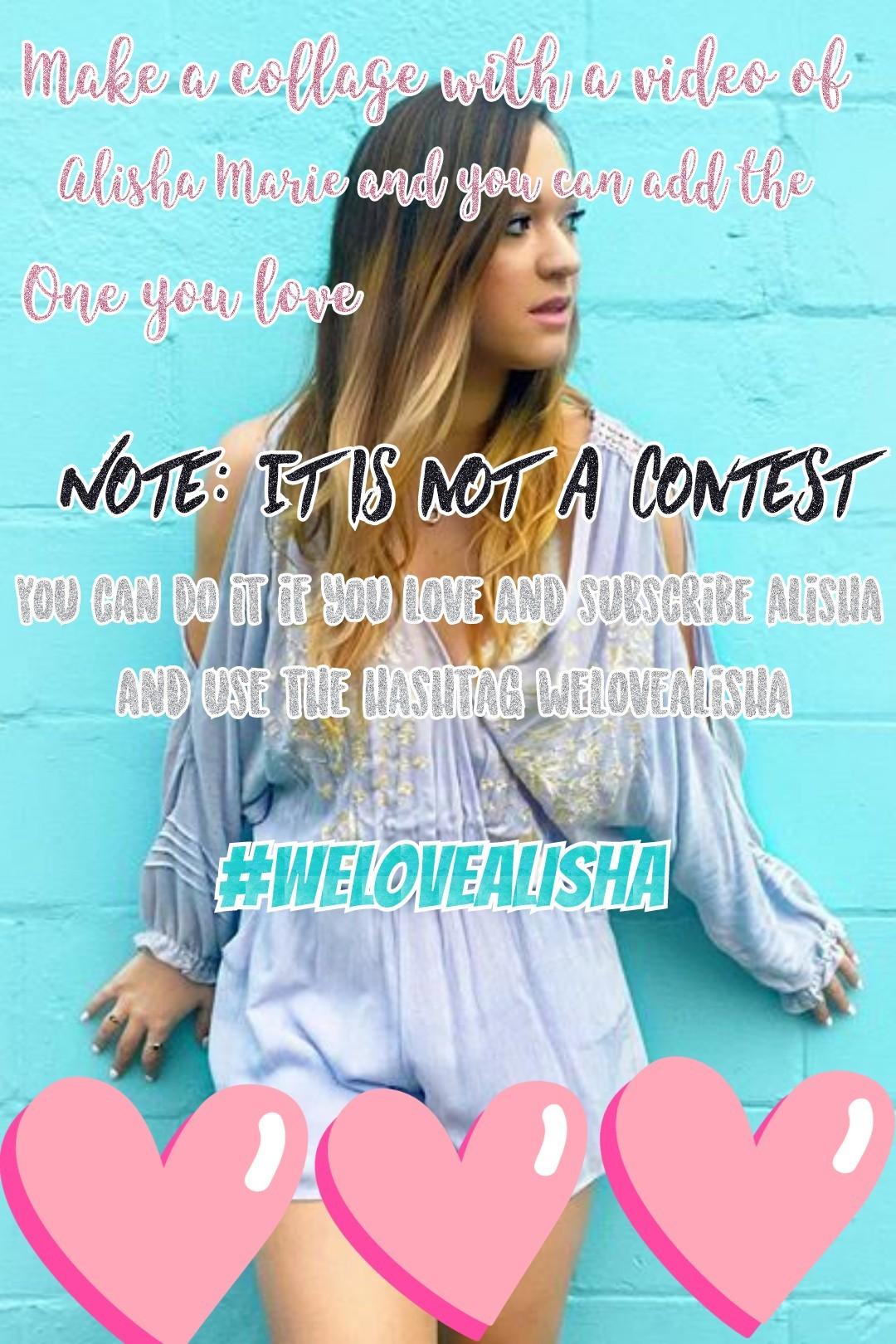 #welovealisha  tap
Happy forever! yes it's time for YouTube to come in..... Come on add anything that is ur fav.... it's just in ur hands. and if you remix then u will get 2 likes of ur collages
Thank you