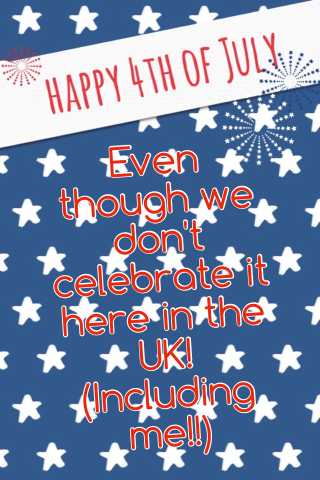 Even though we don't celebrate it here in the UK!
(Including me!!)