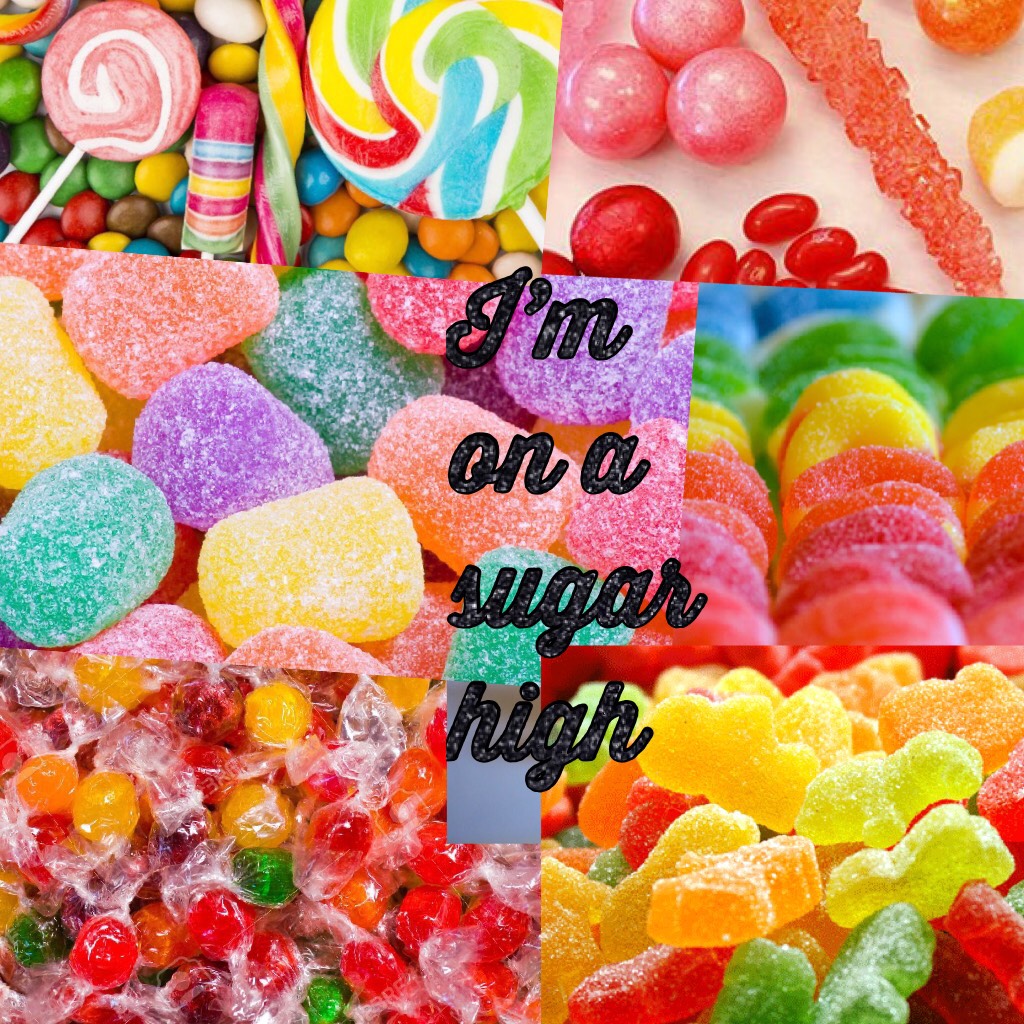 I’m on a sugar high