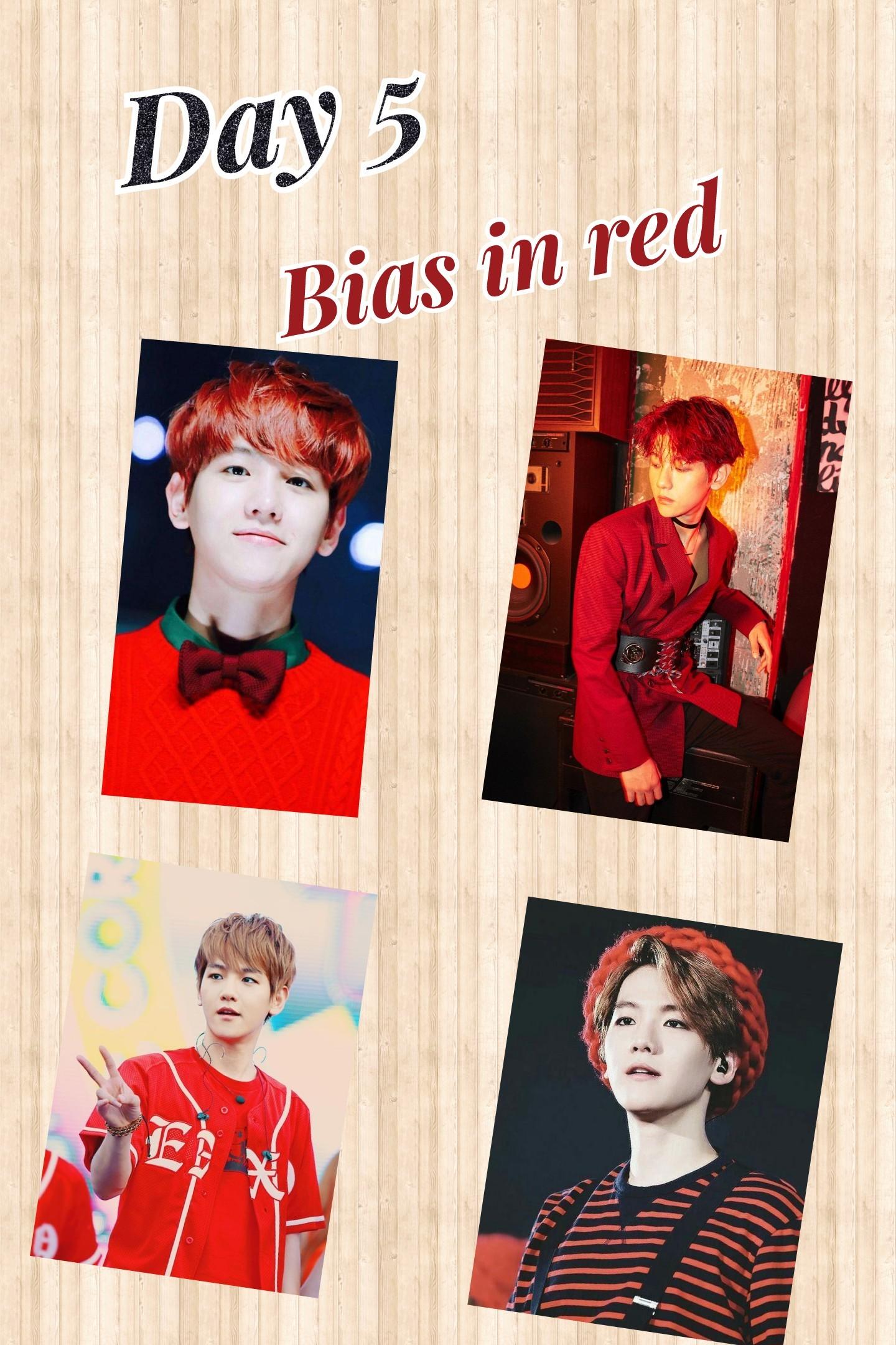 Day 5:Bias in red