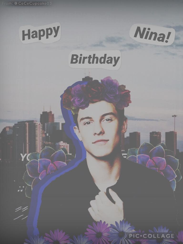🎊🎁tappppppyyyyyyyy🎁🎊

For: Nina (@-butteredpopcorn-)🎉
Ik you like Shawn so....😌
Ur birthday was days ago but I hope you like it anyways☺️💓
Hope ur day was as fAbUlOuS as youuu❣️