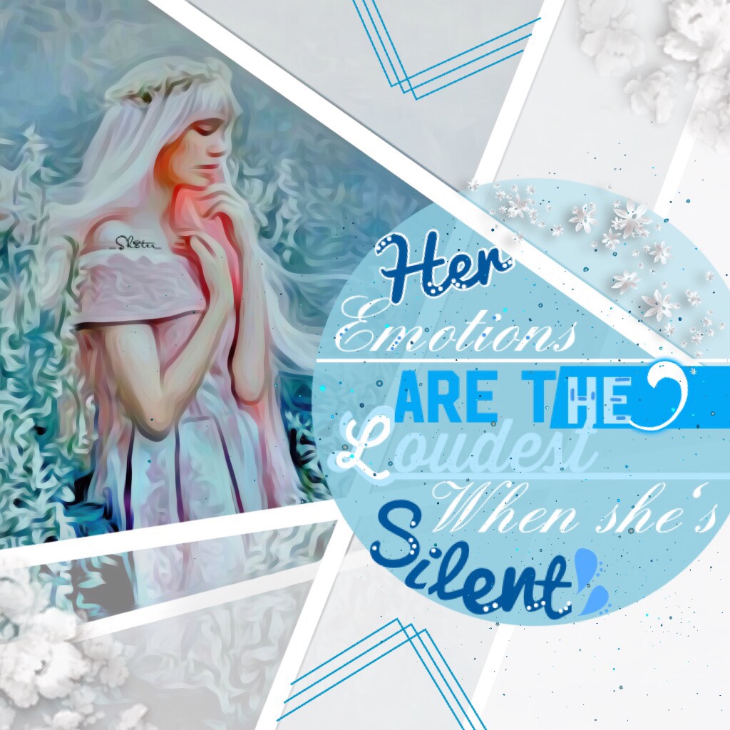 🔹Silent screams of emotion🔹
Will it ever stop snowing?! Where's spring?! 💐