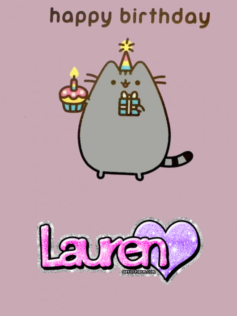 Happy 11th birthday Lauren 