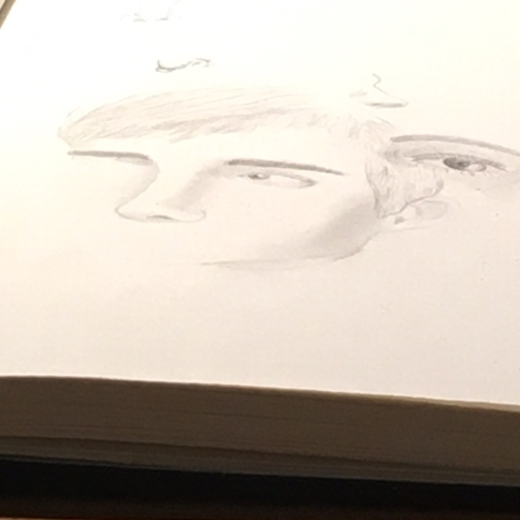 im trying to draw awsten but eyes r hard 👊😜😜