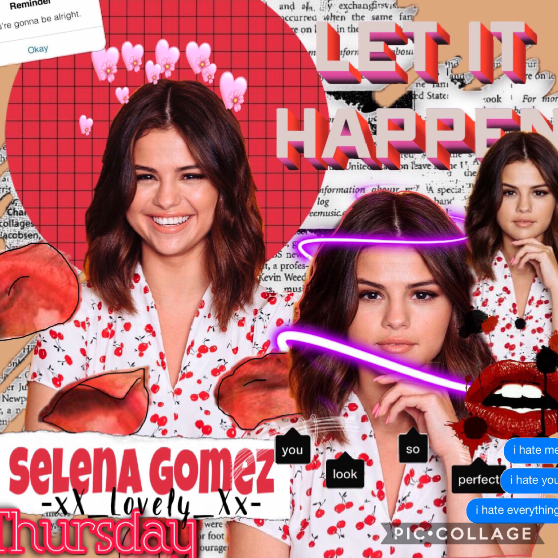                 ❤️Tap❤️
Here is a Selena edit!!! I know it looks ugly especially compared to the one I posted before this but I thought y'all deserve to see it.