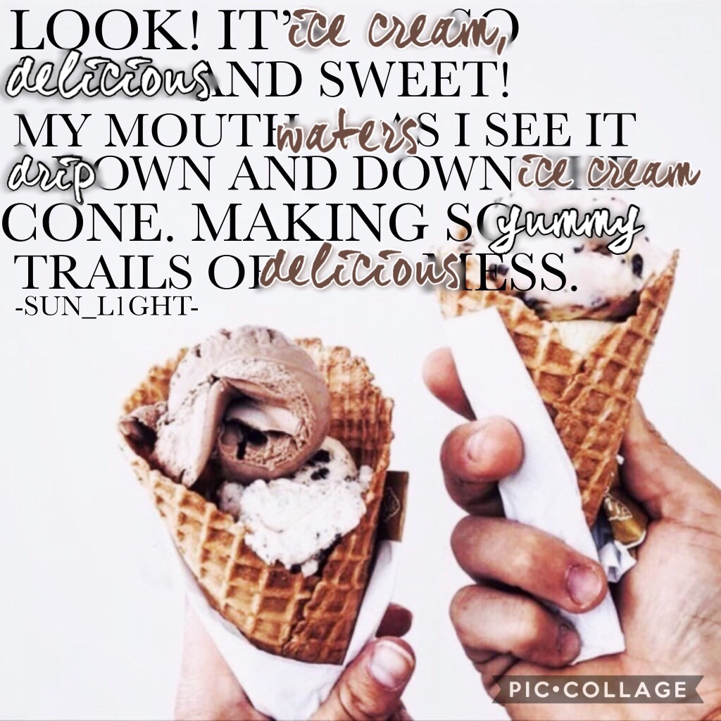 🍦🍦🍦[11/7/17] Tap for  more ice cream😋😱🍦🍦🍦
🍦🍦🍦🍨🍨🍨here you go!
24 hours later...

Oh no!😱 You have diabetes😂😂
3rd and final post for the day...or is it?😏 it is
Contest entry for -SemiSweet-