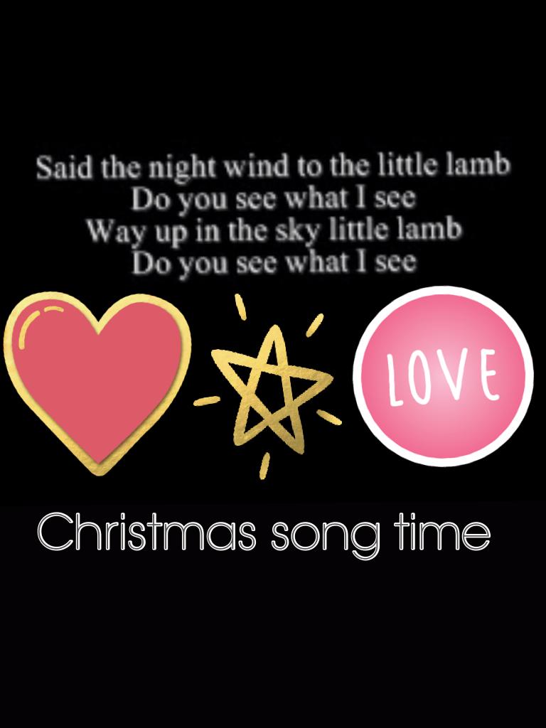 Christmas song time