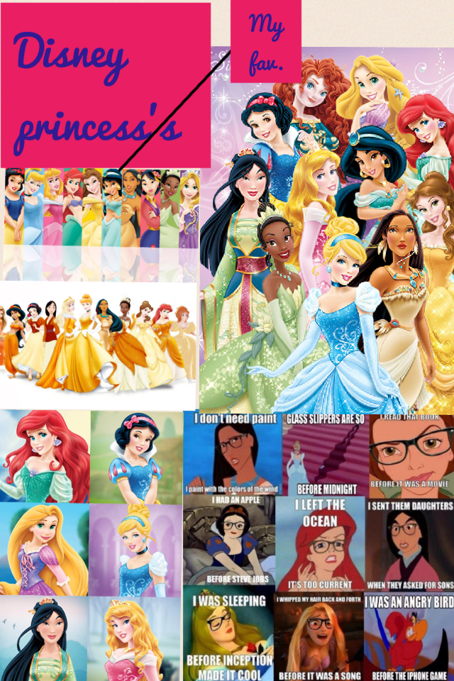 Disney princess's 
