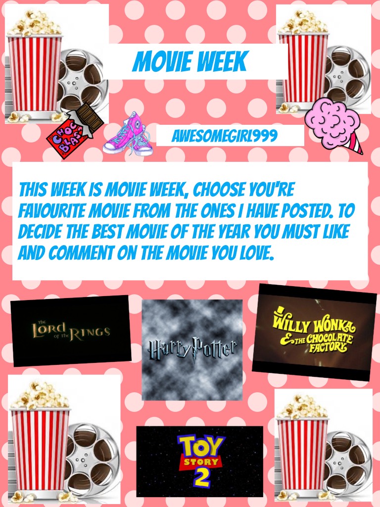 Movie week poster