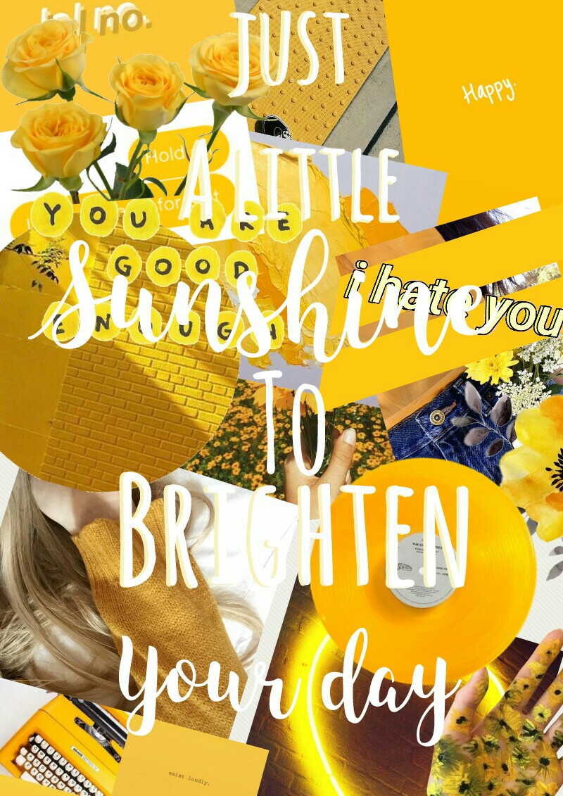 ✌💛Just a little sunshine to brighten your day💛✌