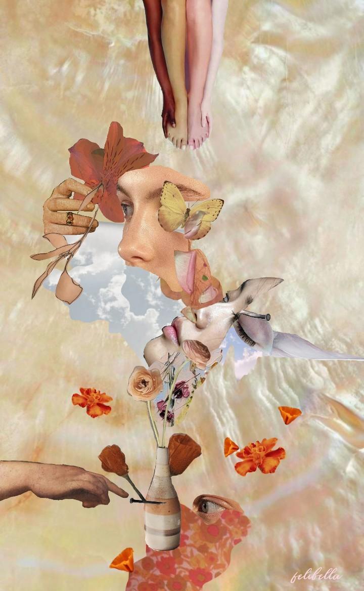 I procrastinated to a higher state of active procrastination, in which I tried to finish some collages;
tell me a song that comes into your mind when you see my posts (you can choose any post)