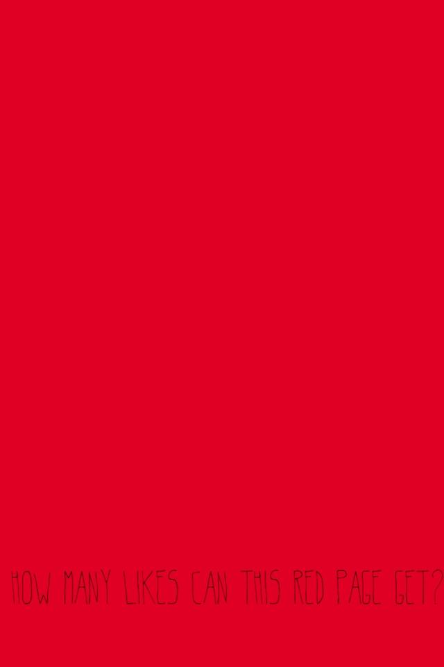 How many likes can this red page get?
