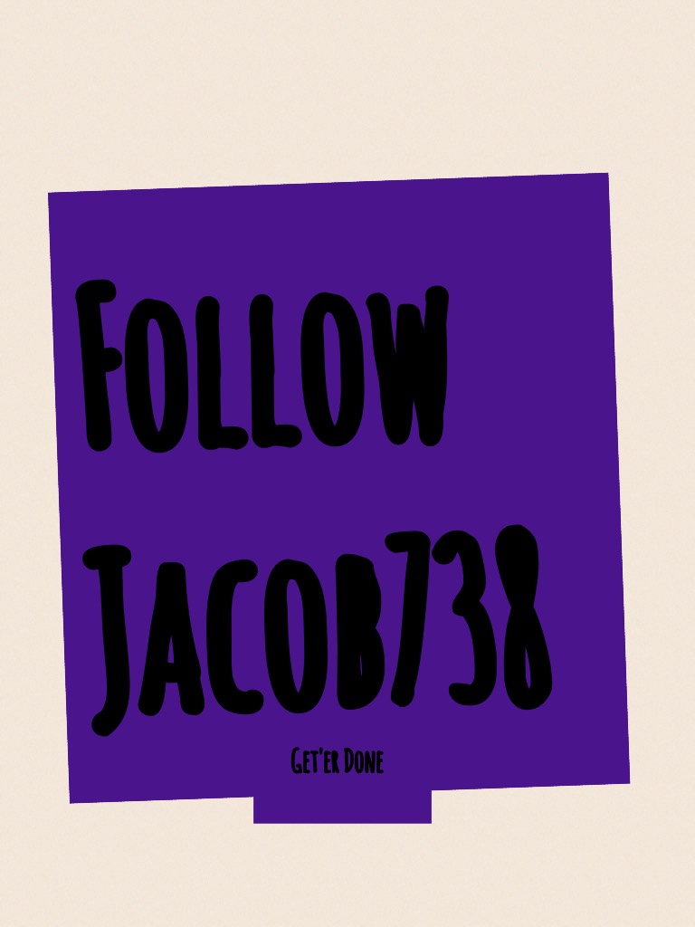 Follow Jacob738