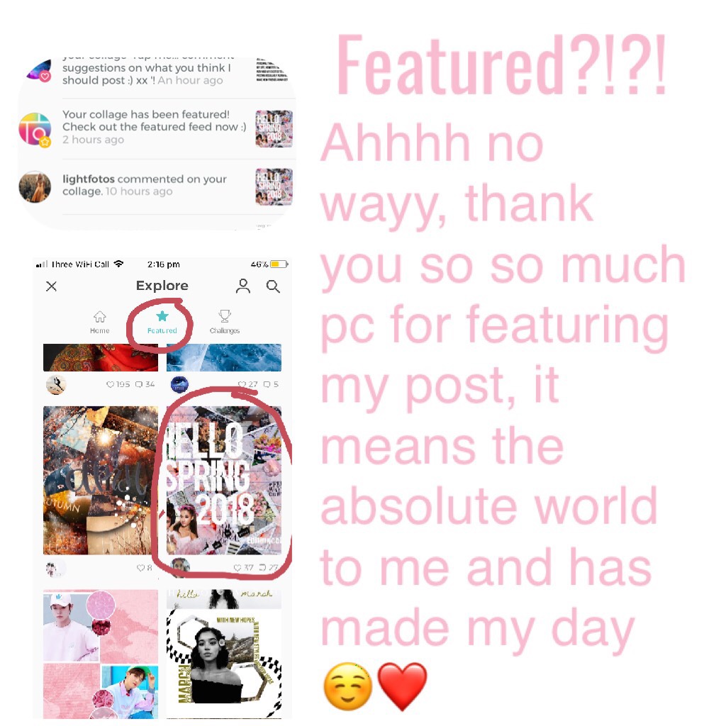 TAP HERE💗
Omg omg omg, I’m so happyy and grateful! I also wanted to just say thank you to everyone who’s left nice comments and have taken the time to look at my posts, I feel so welcomed☺️Holly xò