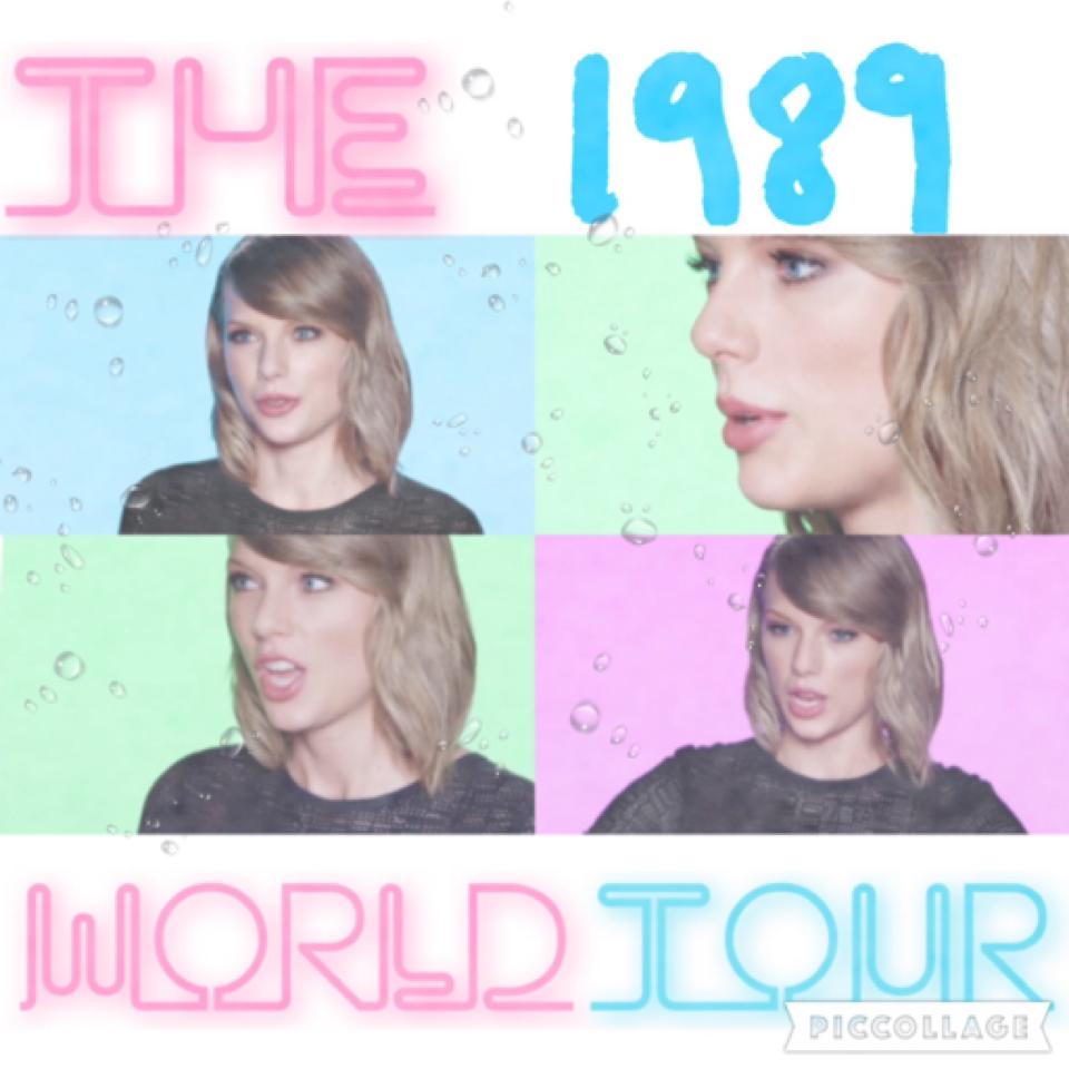 Watched the 1989 live tour, it was amazing!!!!❤😭😍😱️❤️