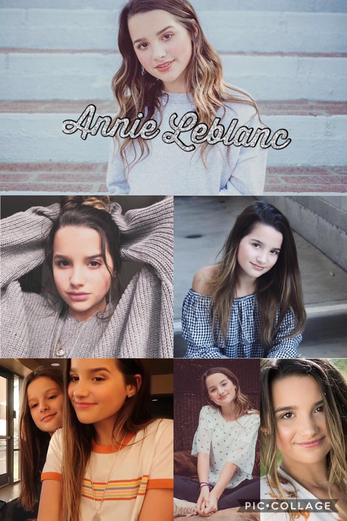 😍TAP😍
I love this girl. She is such an inspiration to me. You can check out her YouTube @Annie Leblanc and @Bratayley. You can follow her on Instagram @Annie.LeBlanc. 