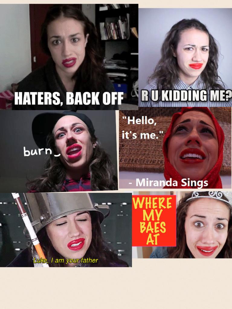 Miranda sings for life