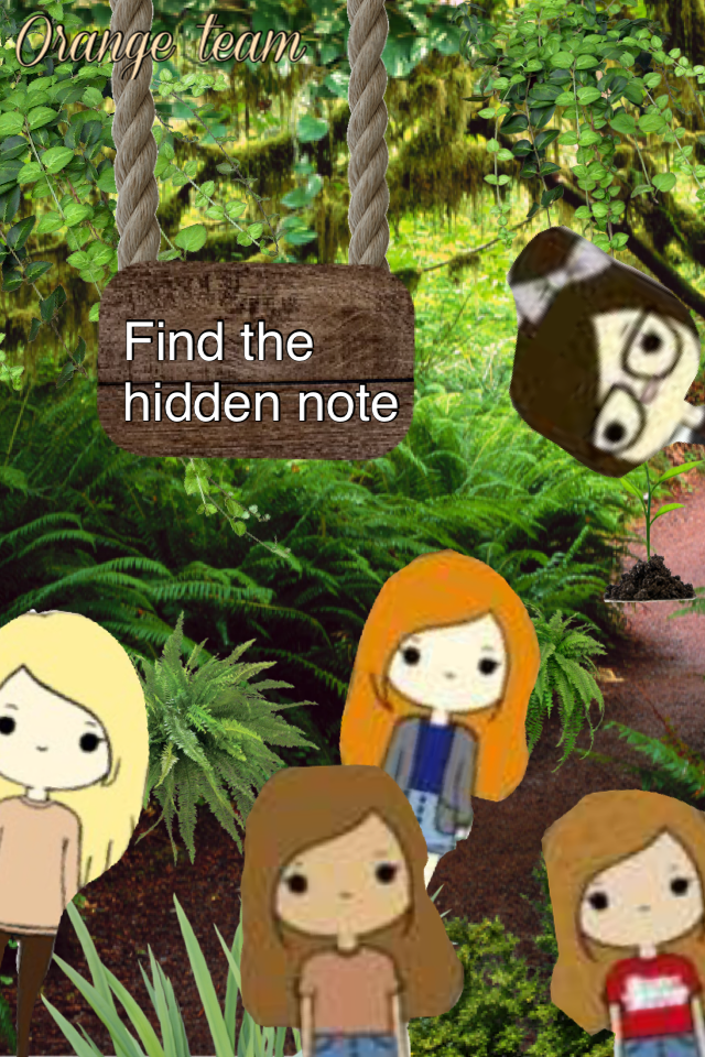                  🍂tap🍂
there is a hidden note! Circle the area you think it is in by remixing the collage. Discuss where you think it is with your teammates before circling. 