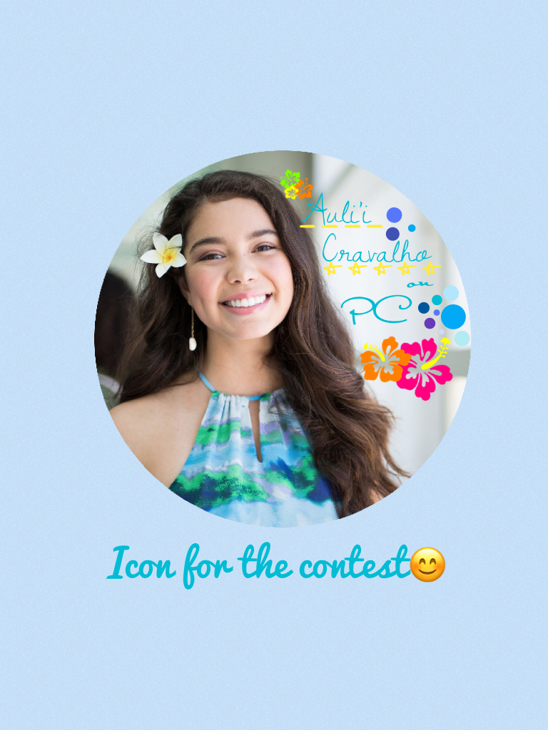 The icon for the contest😋 hope u like it💕