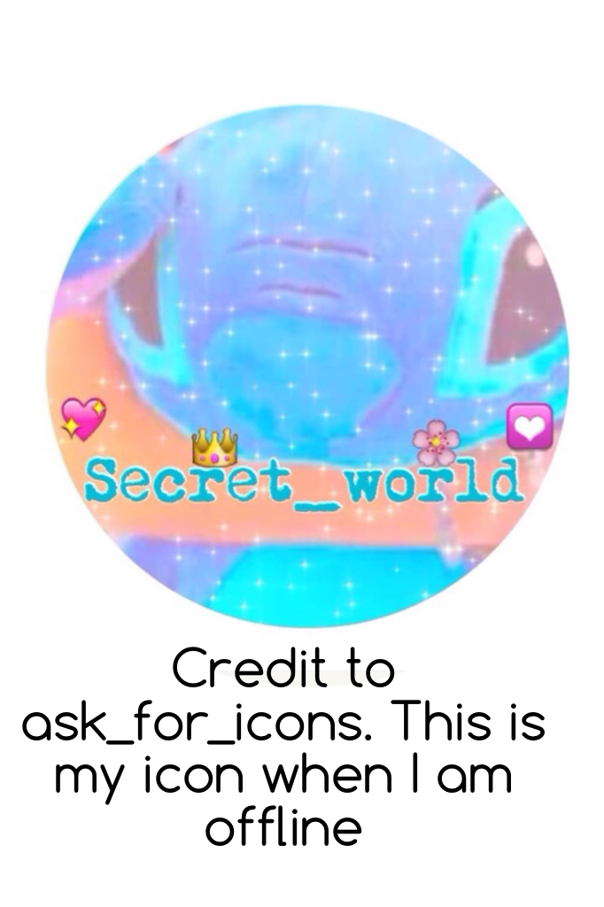 Credit to ask_for_icons. This is my icon when I am offline 
