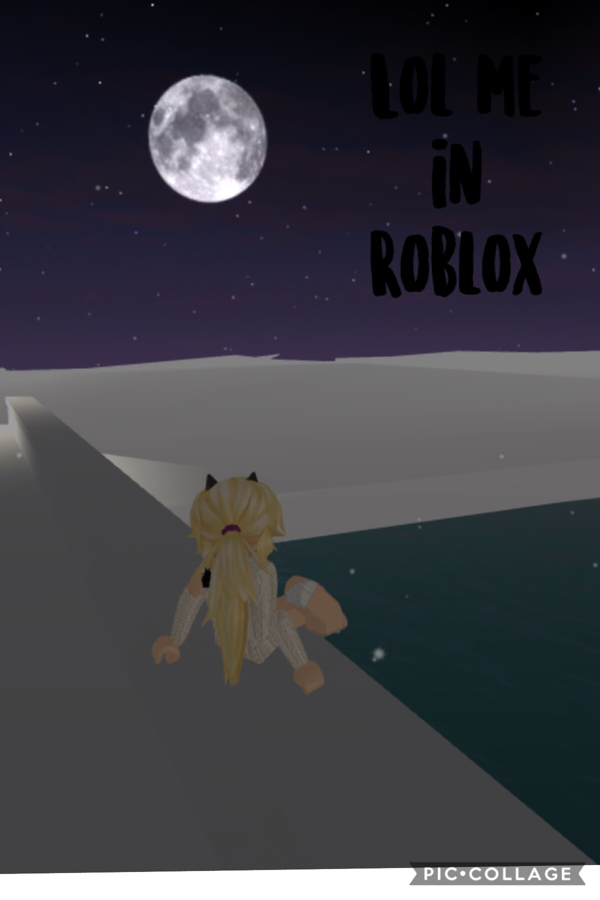 Me in roblox today