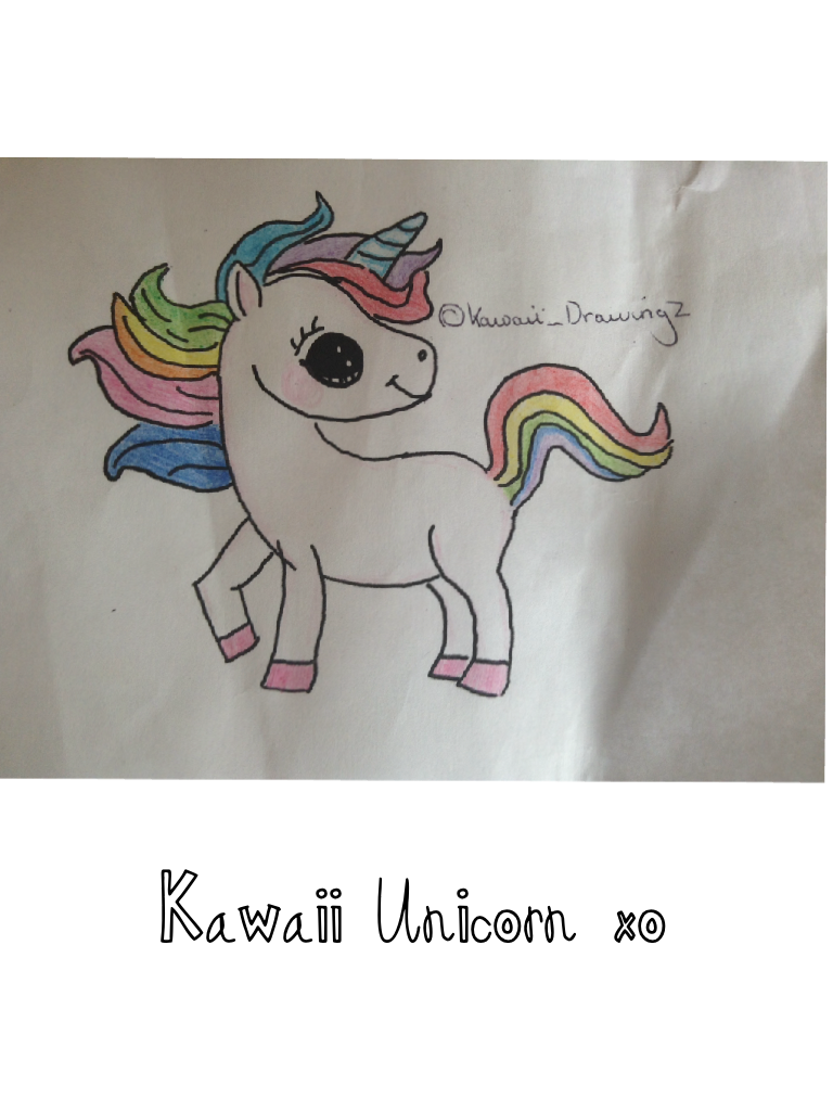 Kawaii Unicorn xo