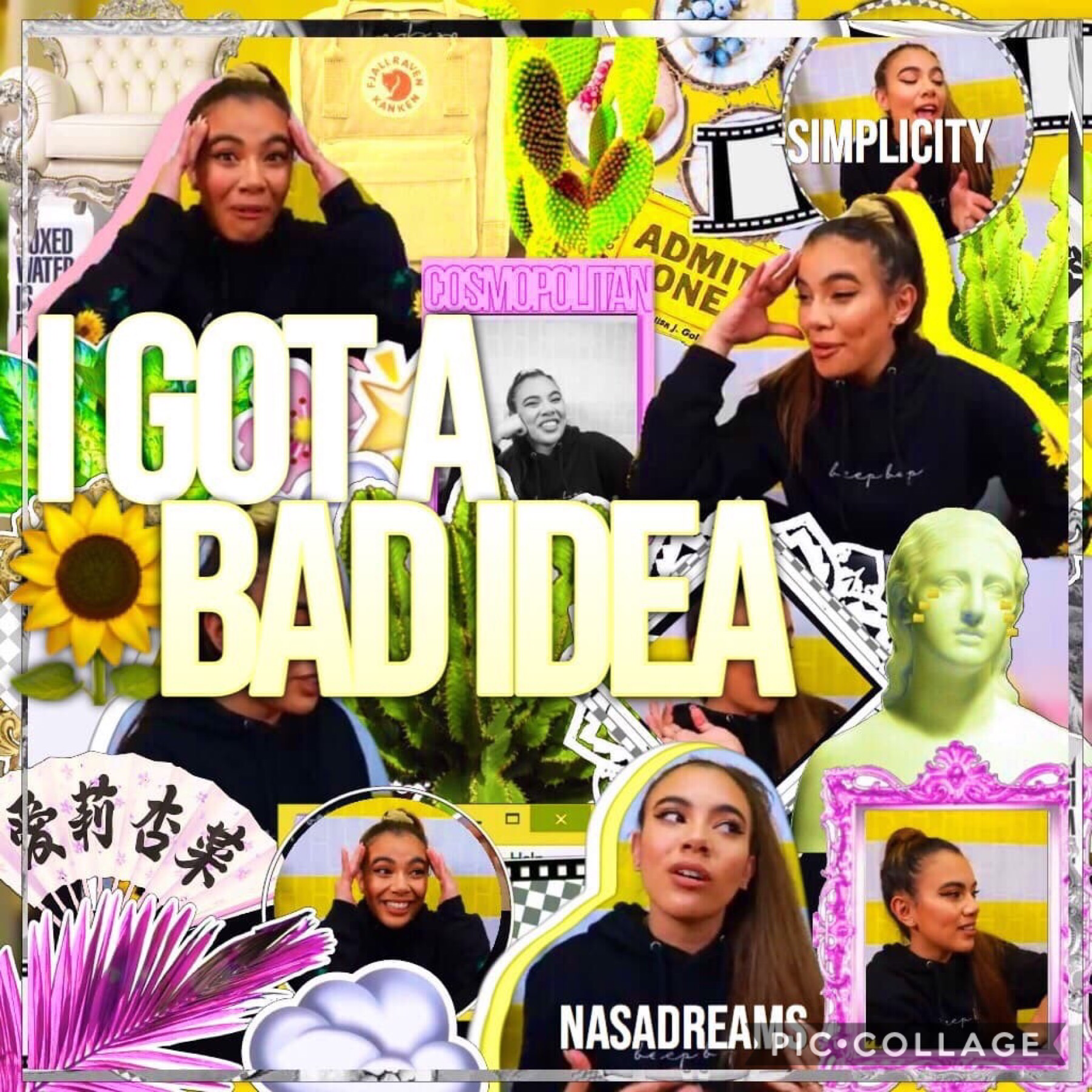 Collab with..,,
Nasadreams!!! She is so amazing and talented!! If you wanted to know, I did the ugly side😂
QOTD: Ariana grande or Taylor Swift
AOTD: Ariana Grande🤣
