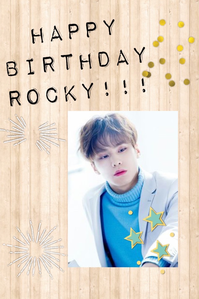 Happy birthday Rocky!!!