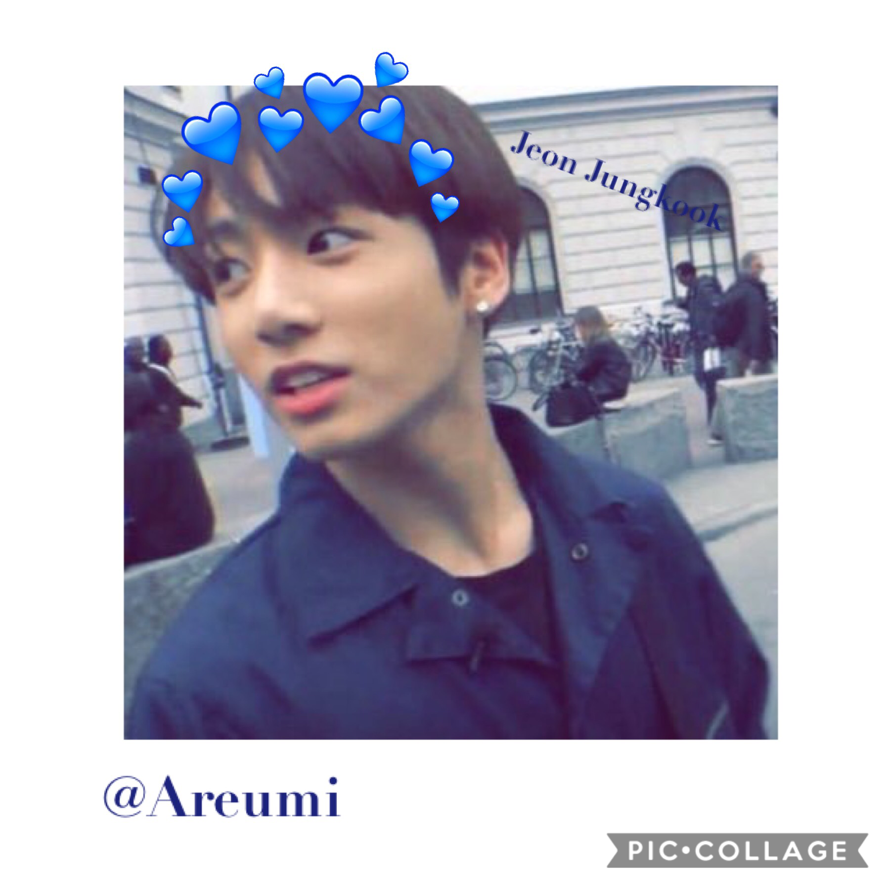 Jungkook 💙 Follow me and like ! Comment and let me know if u have a idol u would like me to do < Areumi < luv ya 💙