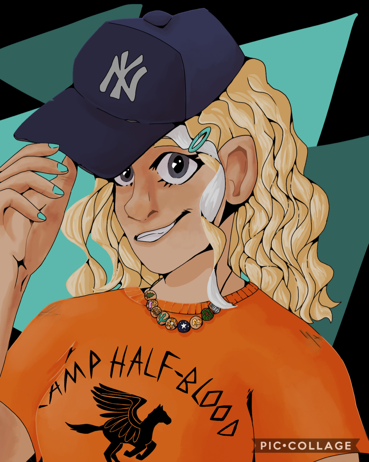 So Um I’ve been really really into Percy Jackson lately, so I drew Annabeth using my iPad, she’s like one of my favorite characters a lot of the characters are so amazing I can’t decide who is my fav.
